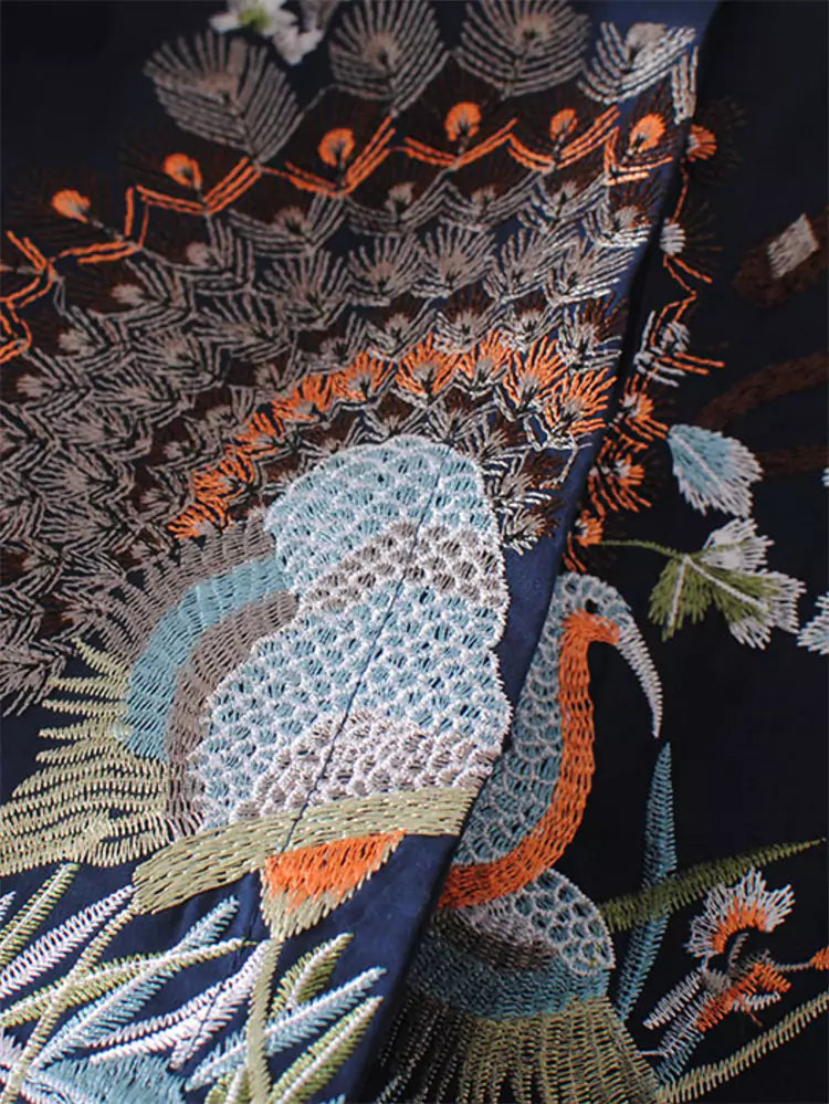 Trendige, bestickte, locker geschnittene Kurzarmbluse mit eleganten Details für Damen