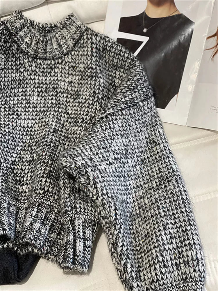 Cárdigan de punto corto texturizado y ajustado a la cintura para mujer