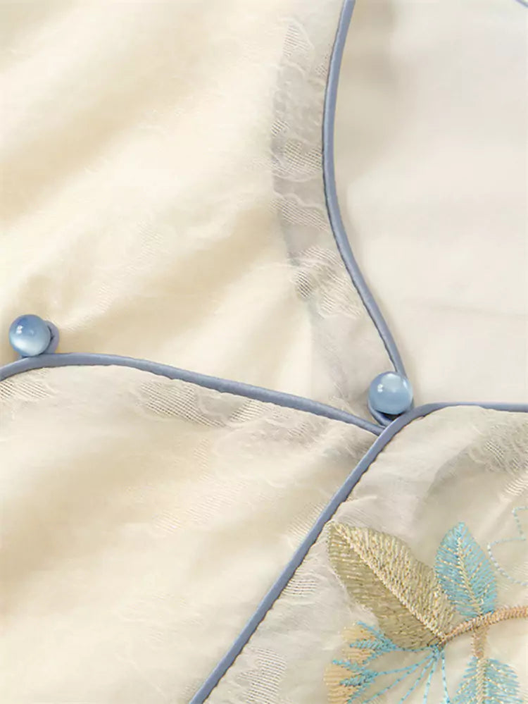 Neue Tencel-Weste im chinesischen Stil für Damen – leichtes, ärmelloses Sommertop mit asymmetrischem Verschluss und exquisiter Stickerei.
