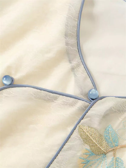 Neue Tencel-Weste im chinesischen Stil für Damen – leichtes, ärmelloses Sommertop mit asymmetrischem Verschluss und exquisiter Stickerei.