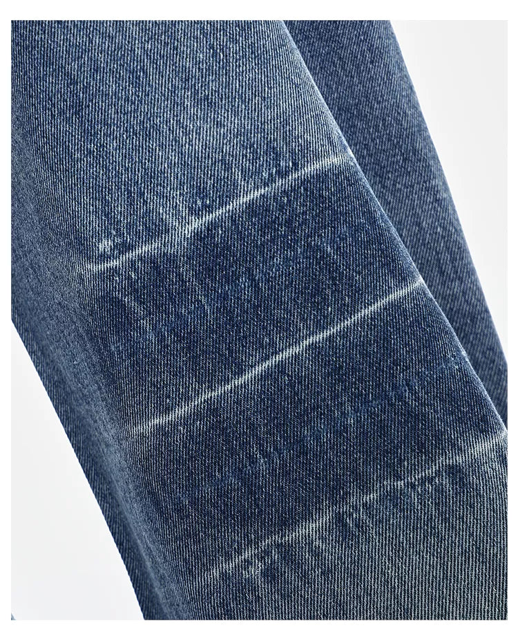 Vintage Deconstructed Curved Denim Wide-Leg Jeans for Women
