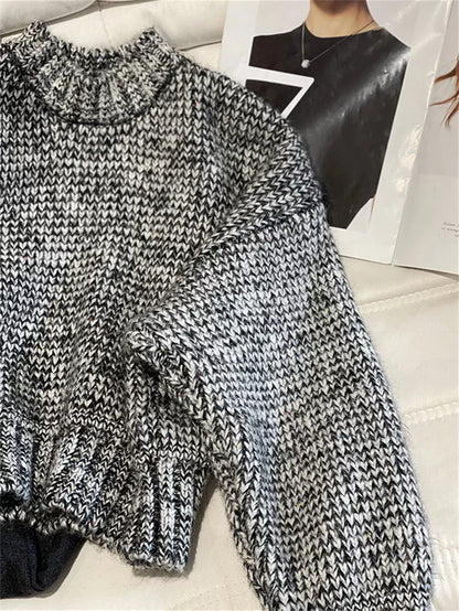 Cárdigan de punto corto texturizado y ajustado a la cintura para mujer