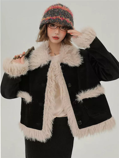 Elegantes Cord-Rock-Set