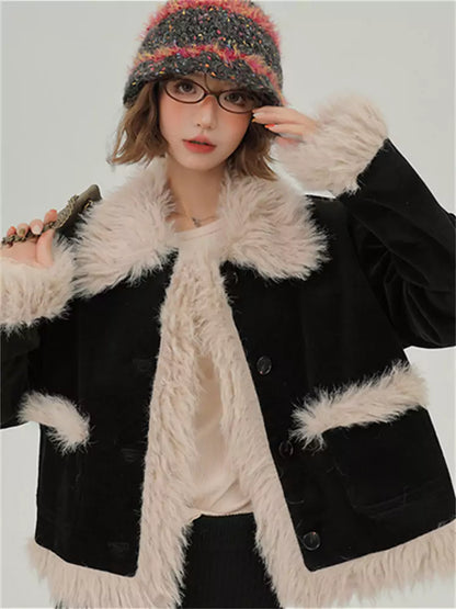 Elegantes Cord-Rock-Set