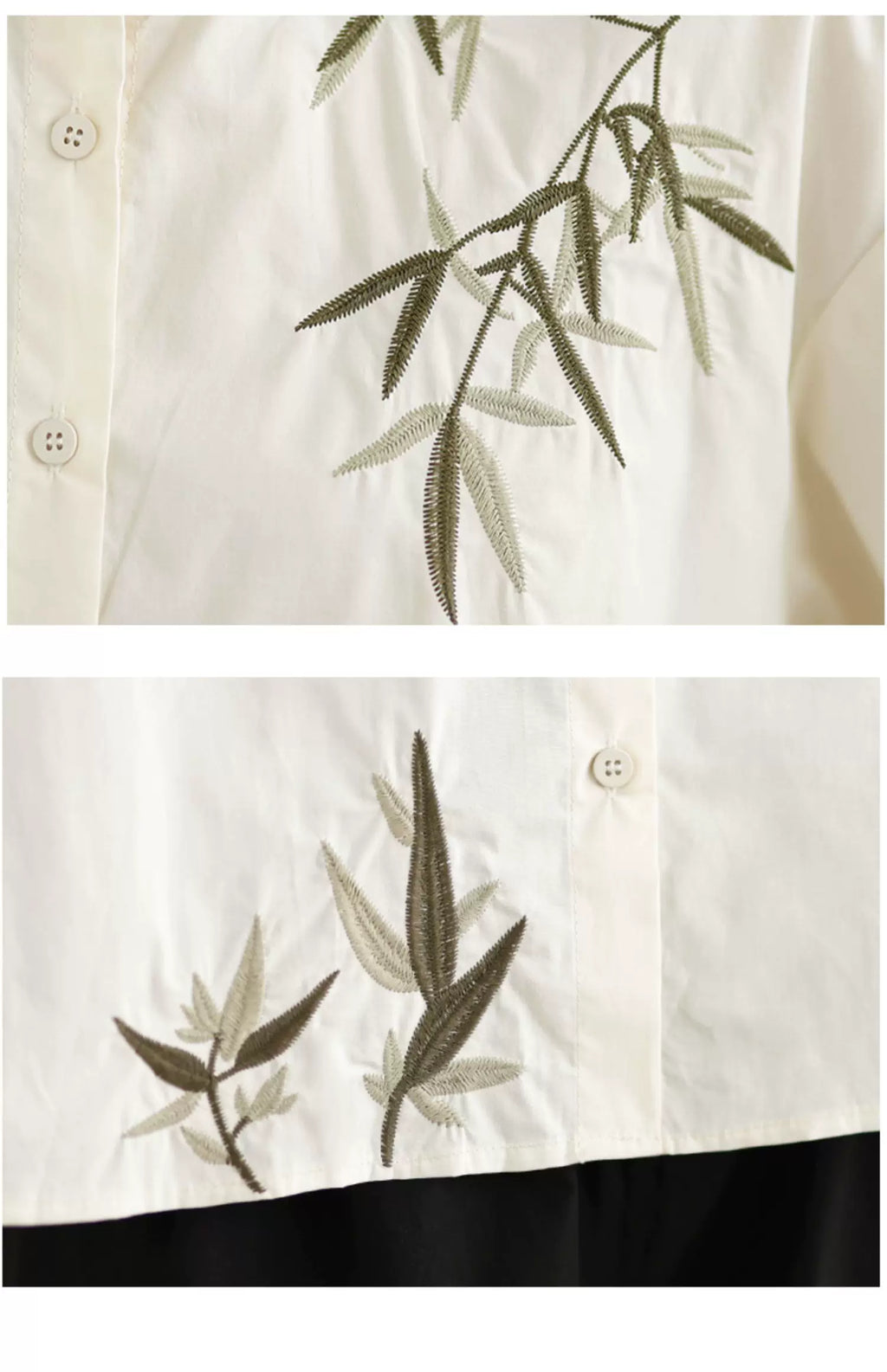 Embroidered Half Sleeve Shirt with Standard Collar