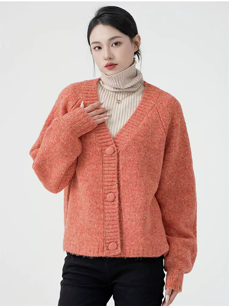 Cozy Chic Relaxed Solid Knit Cardigan