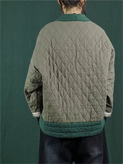 Cozy Stylish Ethnic Padded Coat