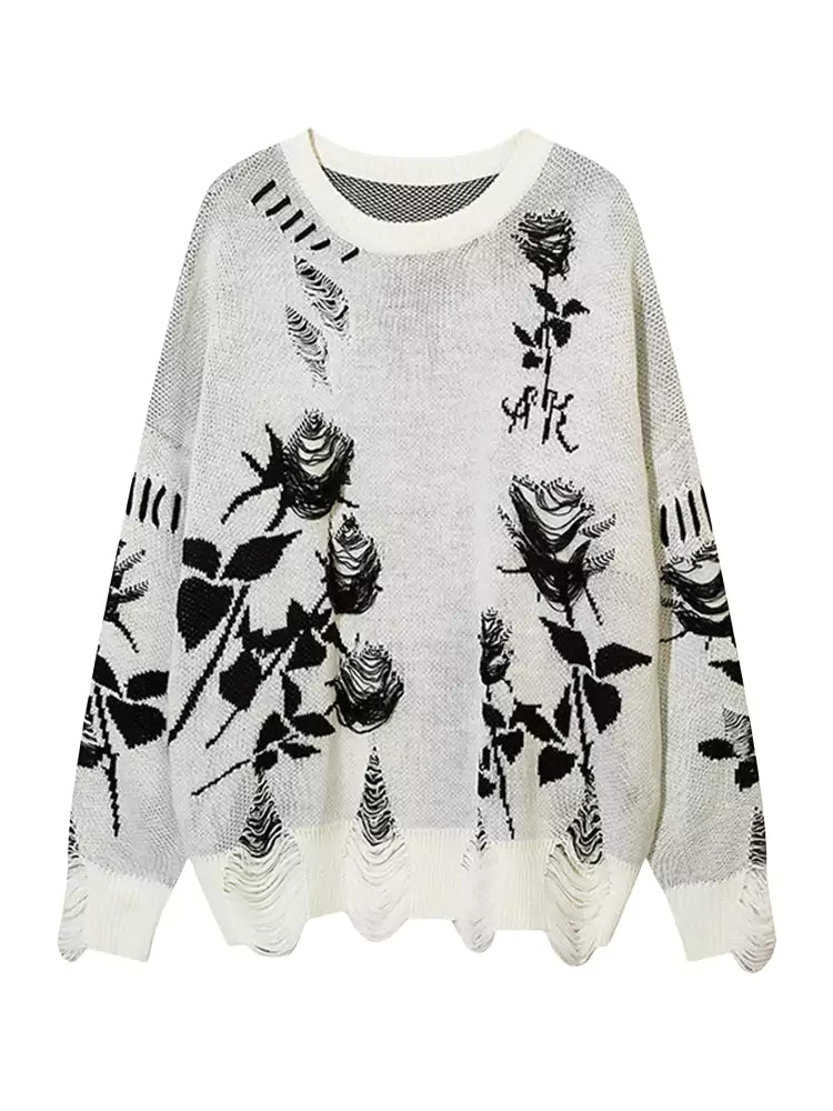 rose sweater