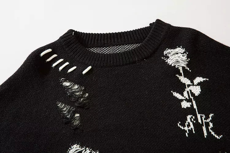 rose sweater