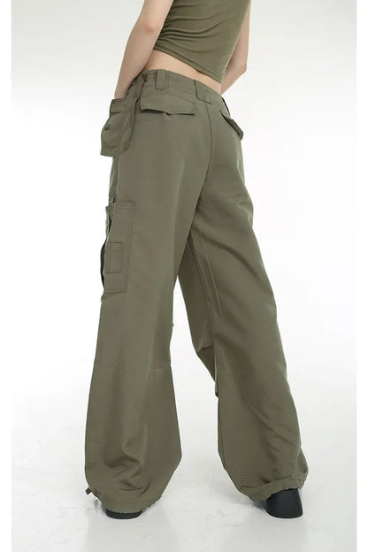 Drawstring Y2K Vintage Cargo Pants