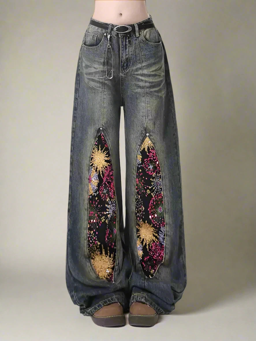 women's denim pants