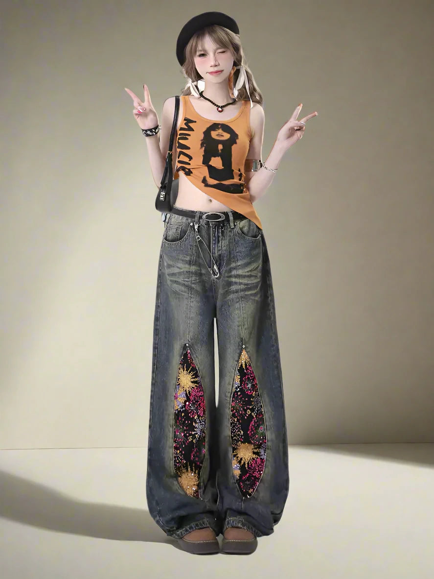 women's denim pants