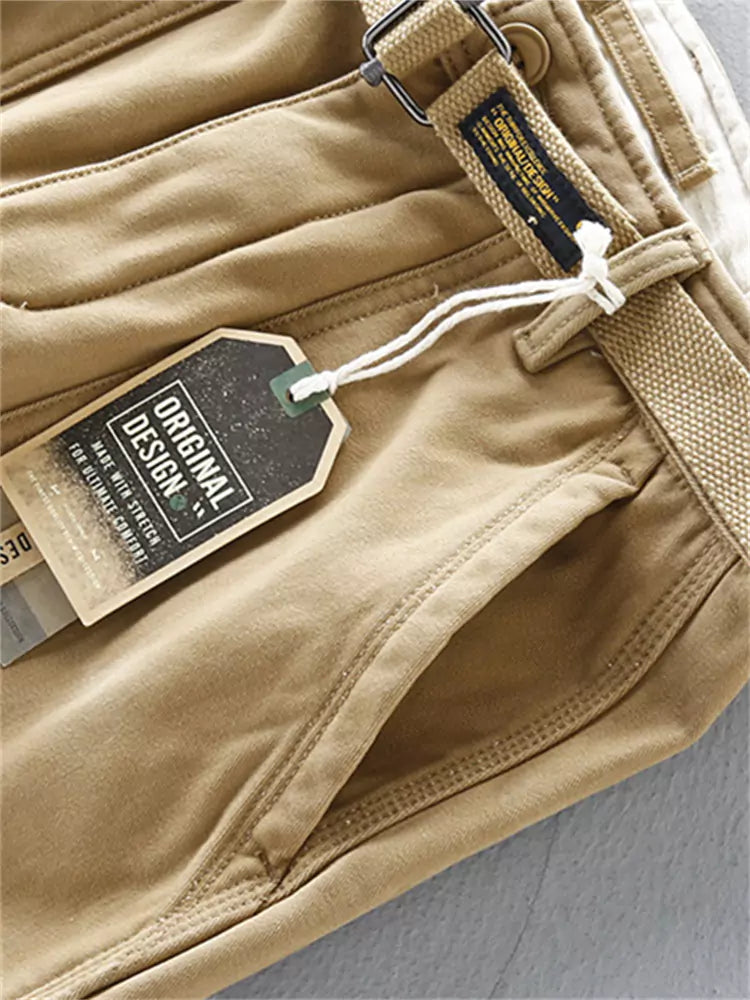 Fleece-Lined Men's Cargo Pants