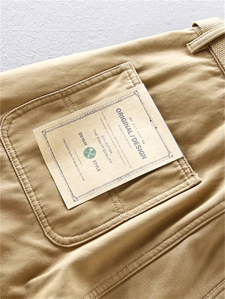 Fleece-Lined Men's Cargo Pants