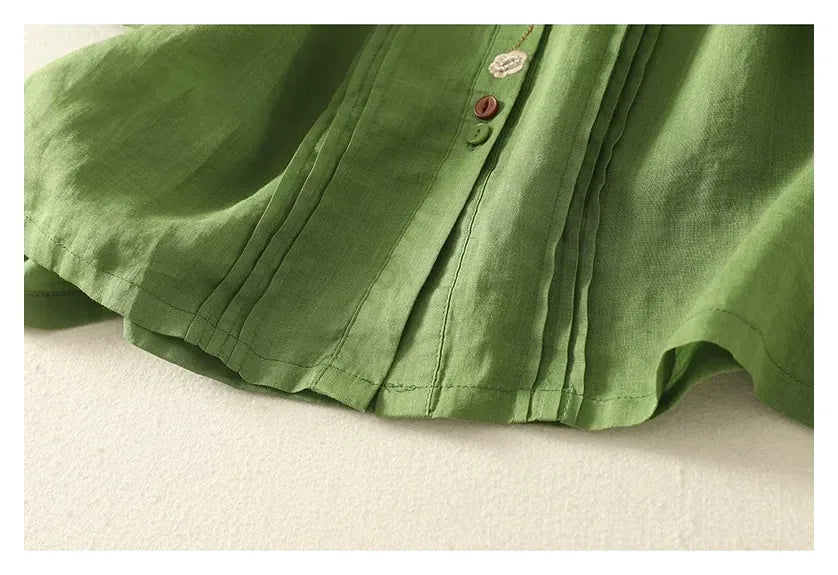 Half Sleeve Shirt with Contrast Trim and Front Buttons - product image 16 - unknown
