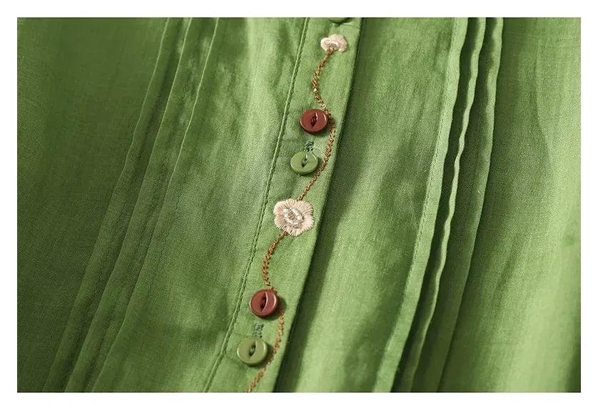 Half Sleeve Shirt with Contrast Trim and Front Buttons - product image 17 - unknown