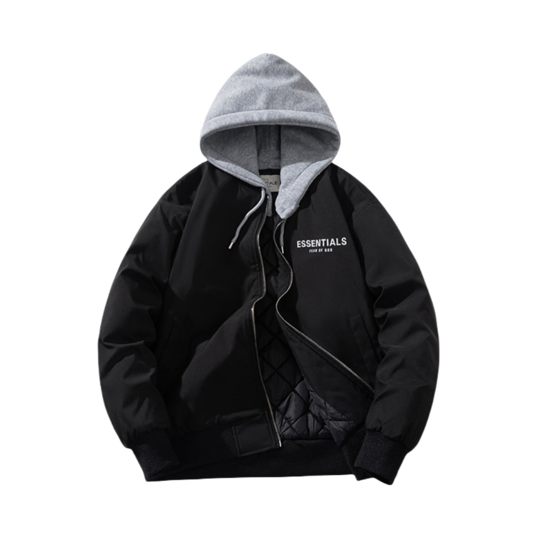 "ESSENTIALS" Zip-up Jacket