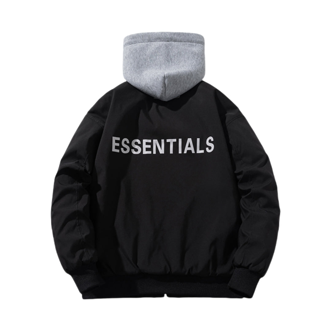 "ESSENTIALS" Zip-up Jacket