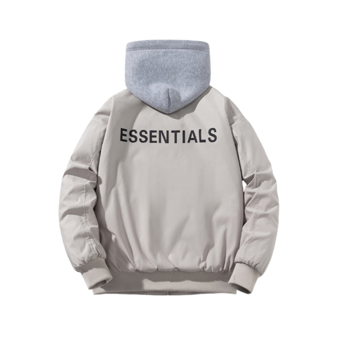 "ESSENTIALS" Zip-up Jacket