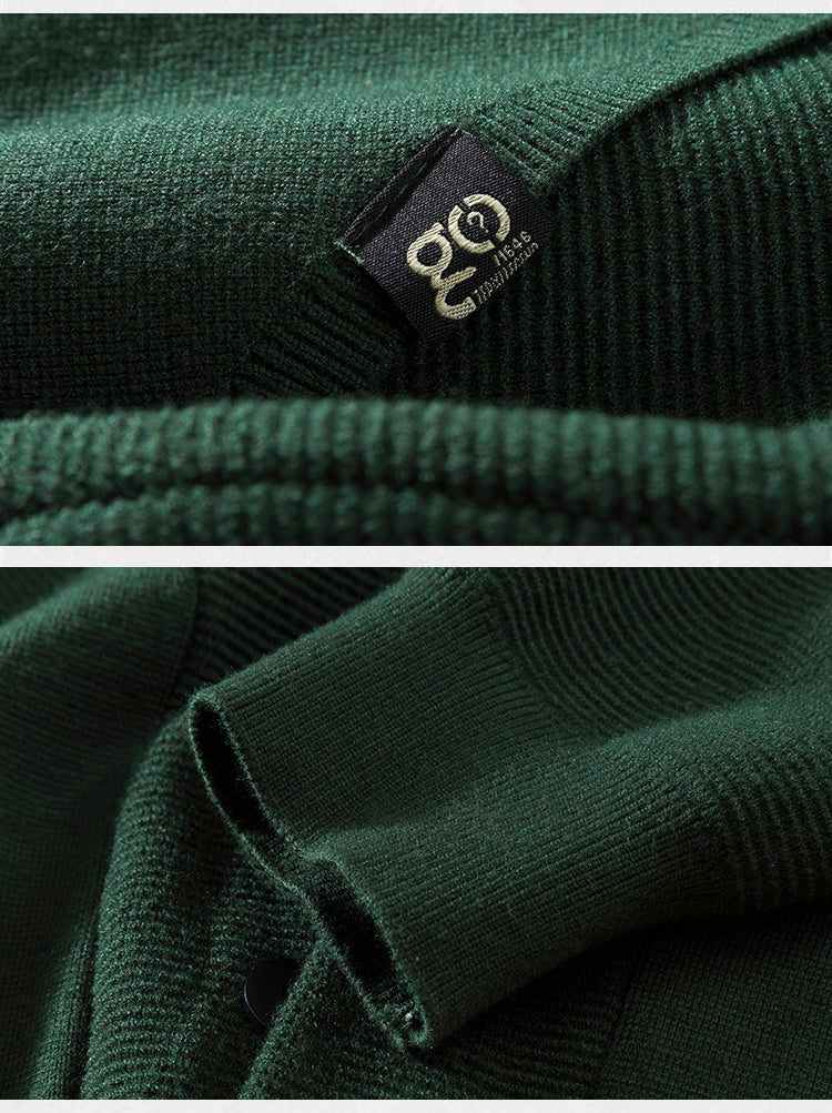 Gemütlicher, vielseitiger Herren-Strickcardigan mit V-Ausschnitt