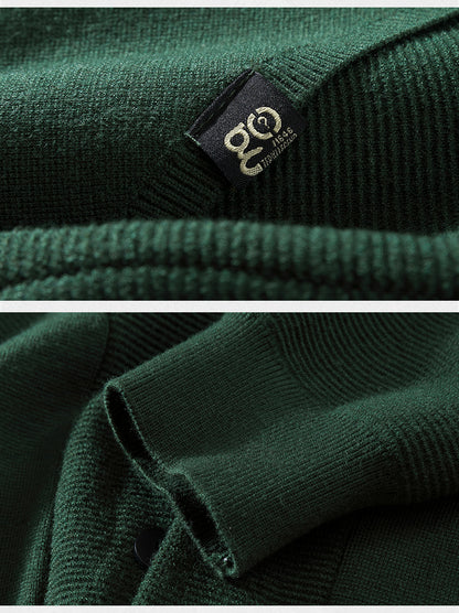 Gemütlicher, vielseitiger Herren-Strickcardigan mit V-Ausschnitt