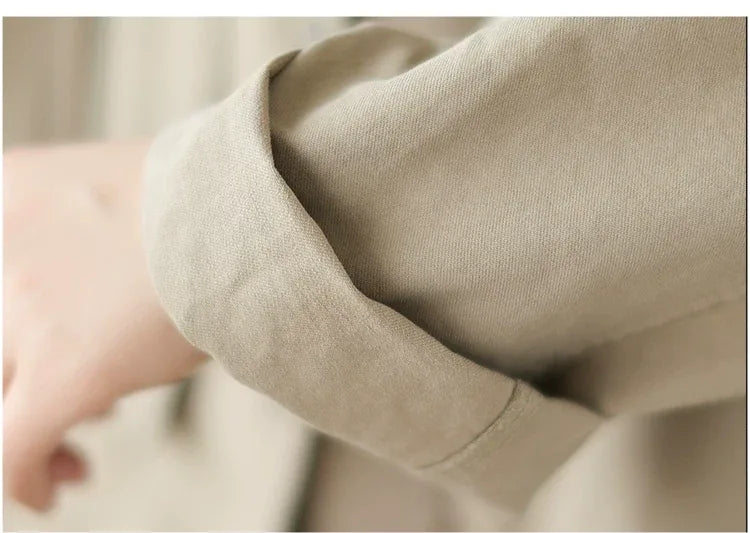 Oversized Hooded Shirt Jacket with Patch Pockets