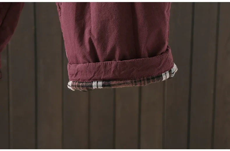 Quilted Balloon Leg Pants with Elastic Waist