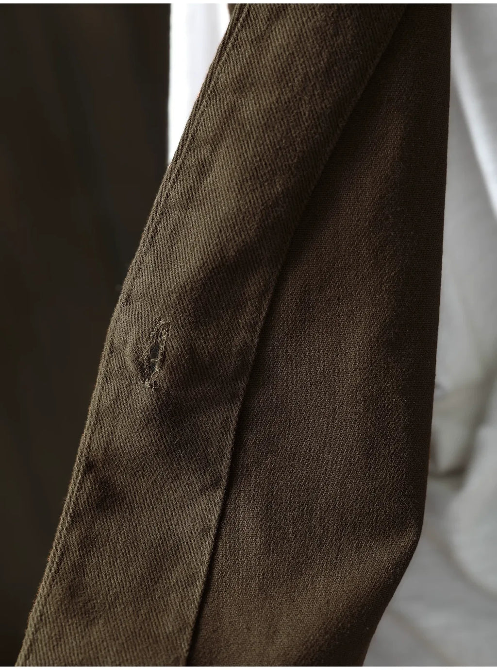Retro Cotton V-Neck Button Front Sleeveless Vest