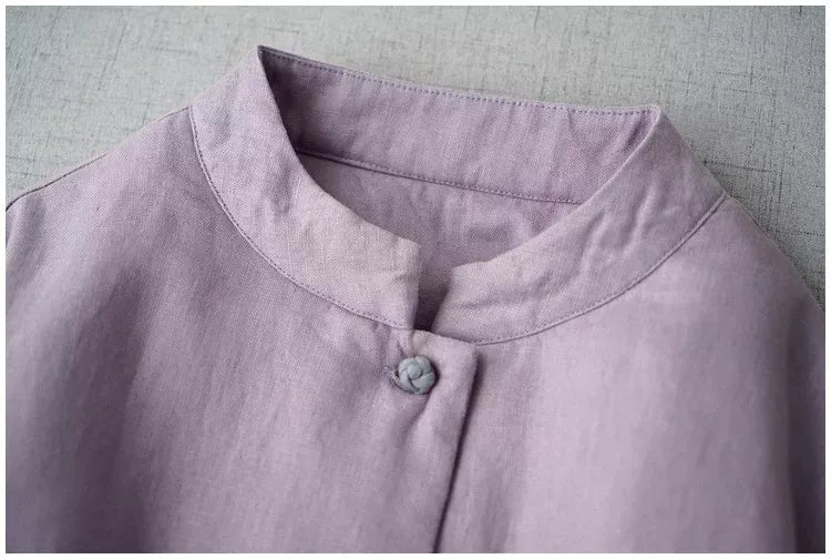 Retro Mandarin Collar Chinese Knot Button Padded Coat