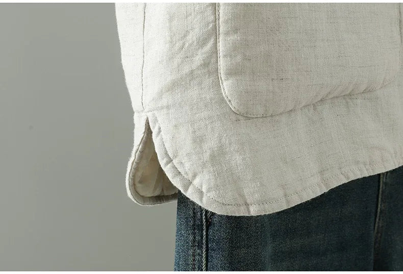 Solid Color Padded Vest with Patch Pockets