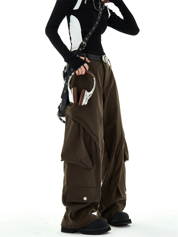 Street Multi Pocket Baggy Cargo Pants