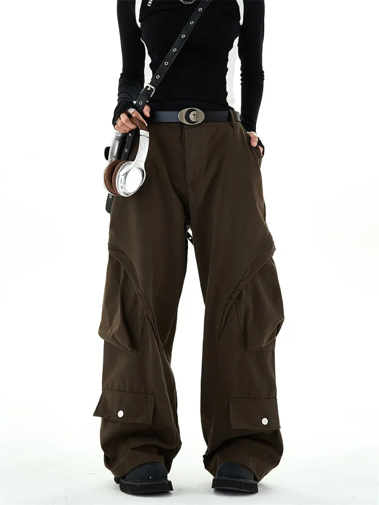 Street Multi Pocket Baggy Cargo Pants