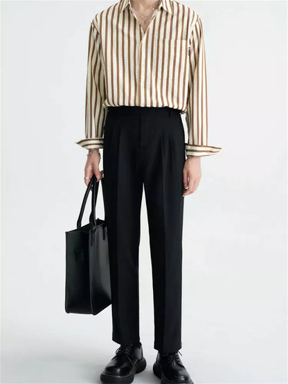 Trendiges Hemd mit vertikalen Streifen für Herren