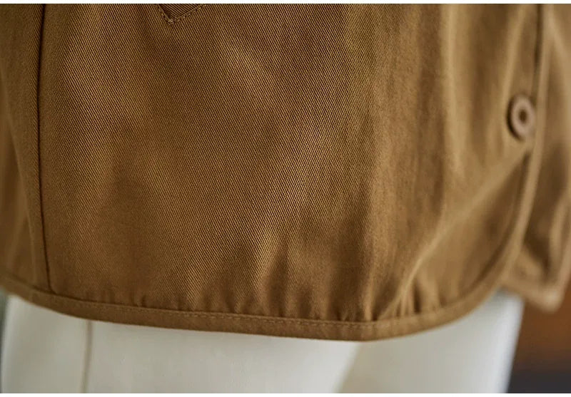 V-Neck Button Front Sleeveless Vest with Welt Pockets