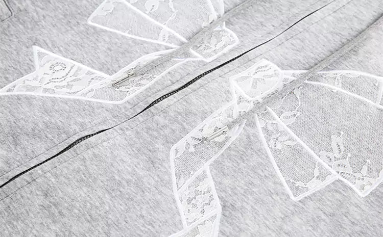 bowknot hoodie