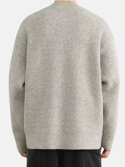 Gemütlicher Vintage-Pullover mit V-Ausschnitt für Herren
