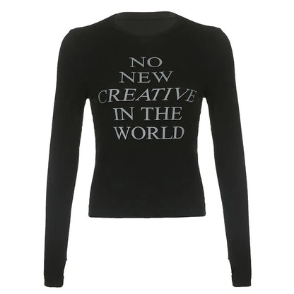 Langarmshirt mit Vintage-Buchstabenprint