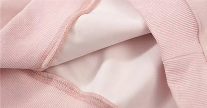 Sudadera vintage versátil de ante bordado